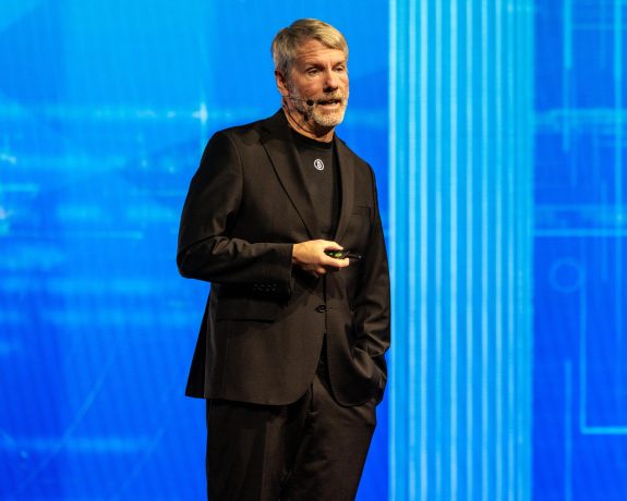 Bild zeigt Strategy-Gründer Michael Saylor