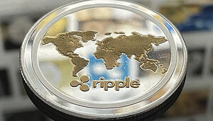 Eine XRP-Münze