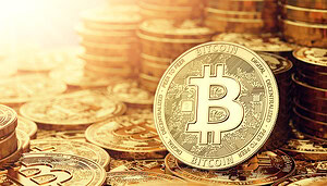 Bitcoin-Schatz glänzt