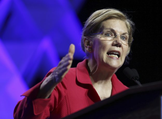 Das Bild zeigt Elizabeth Warren