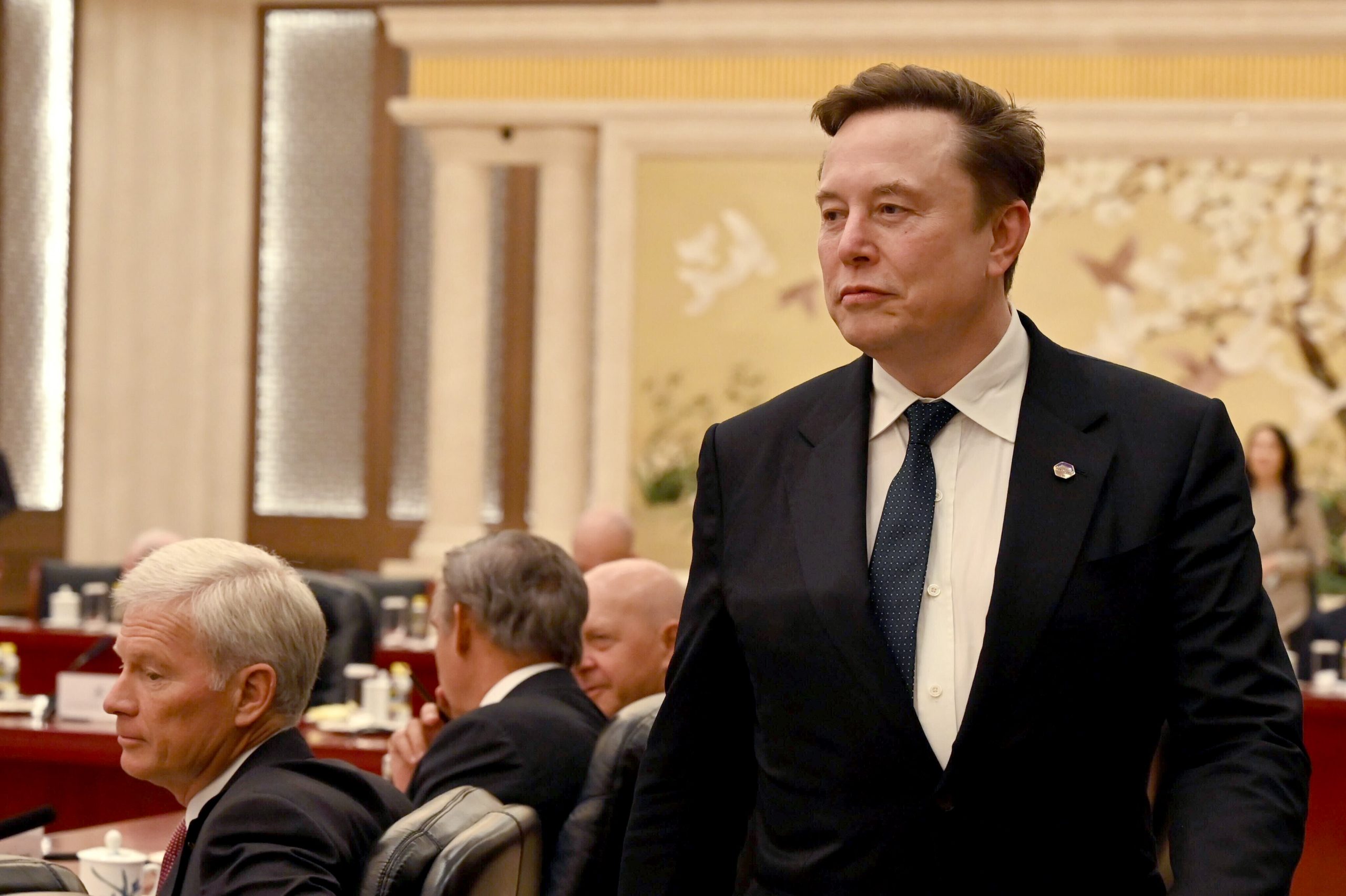 Das Bild zeigt Elon Musk