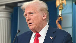 Das Bild zeigt Donald Trump