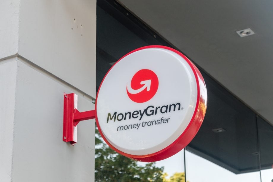 Das Bild zeigt das MoneyGram-Logo
