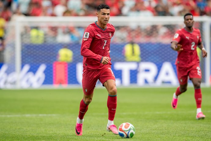 Das Bild zeigt Cristiano Ronaldo