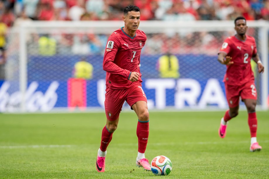 Das Bild zeigt Cristiano Ronaldo