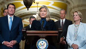 Das Bild zeigt US-Senatorin Cynthia Lummis