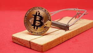 Bitcoin in einer Mausefalle