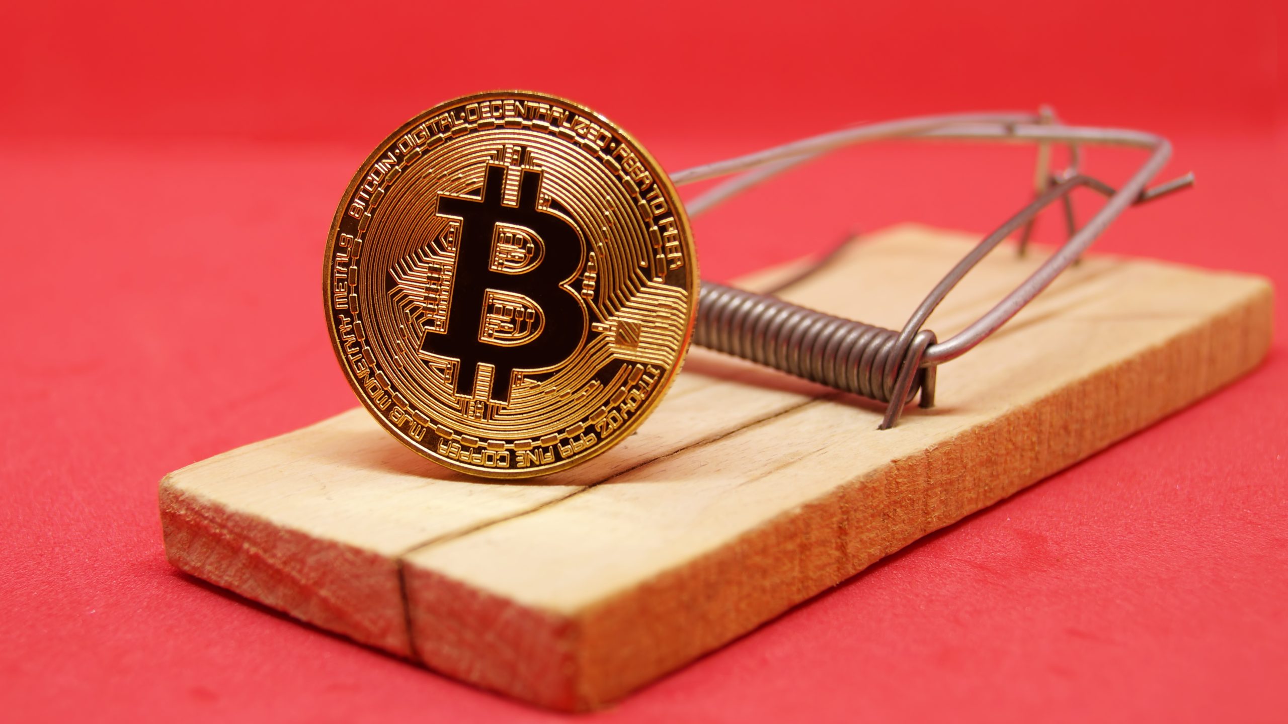 Bitcoin in einer Mausefalle