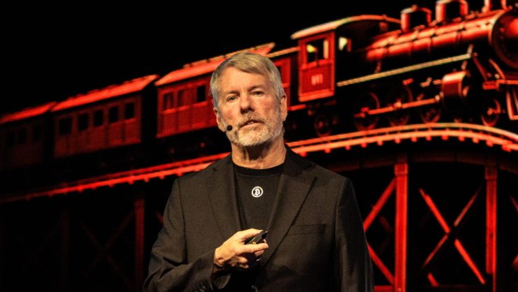 Michael Saylor auf der Bitcoin 2026
