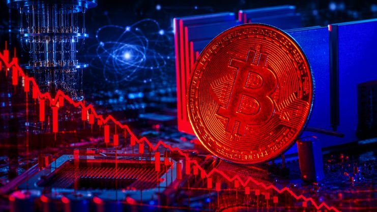 Bitcoin, Quantencomputer und fallender Chart