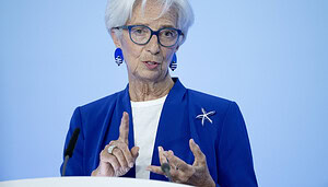 Das Bild zeigt Christine Lagarde