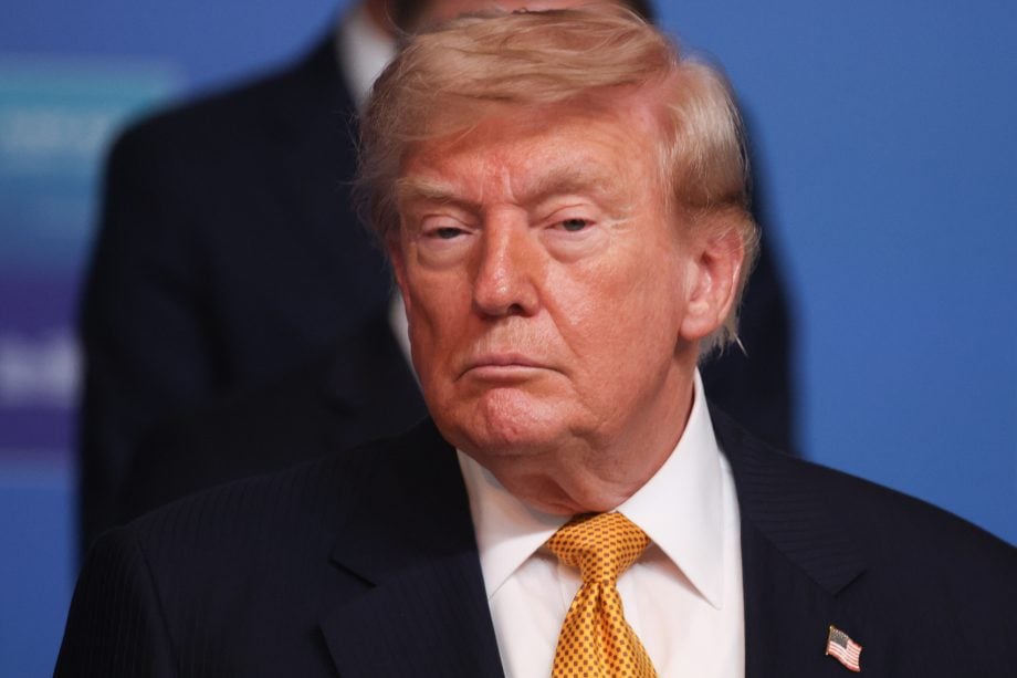 Das Bild zeigt Donald Trump