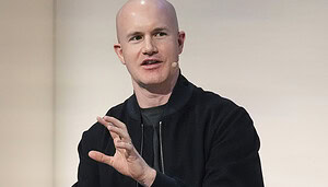 Das Bild zeigt Brian Armstrong