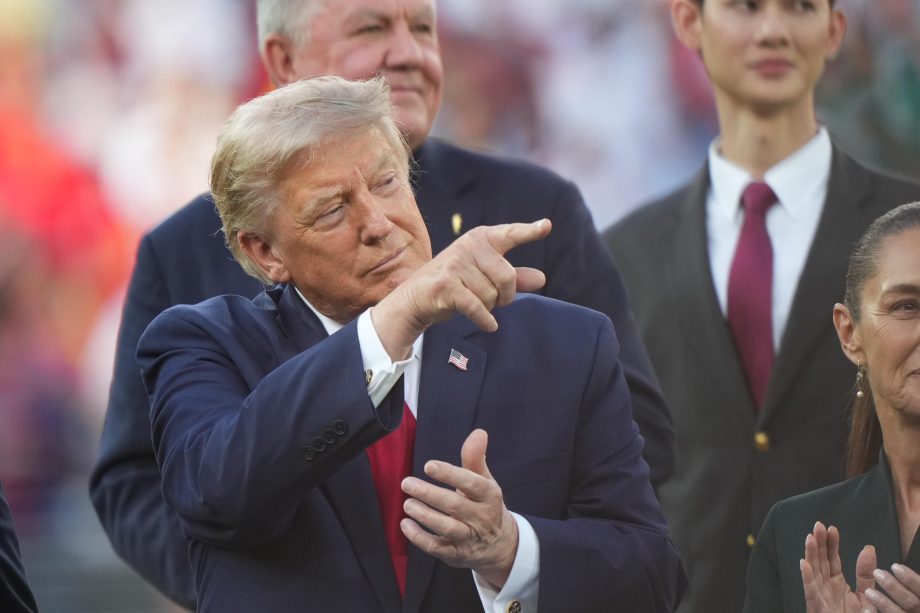 Das Bild zeigt Donald Trump