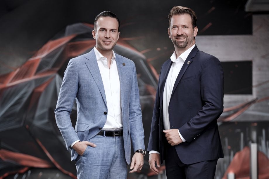 Das Bild zeigt Andrej Majcen und Roman Przibylla