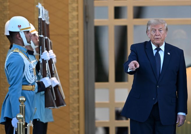 Das Bild zeigt Donald Trump