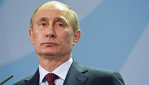 Das Bild zeigt Wladimir Putin