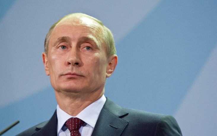 Das Bild zeigt Wladimir Putin
