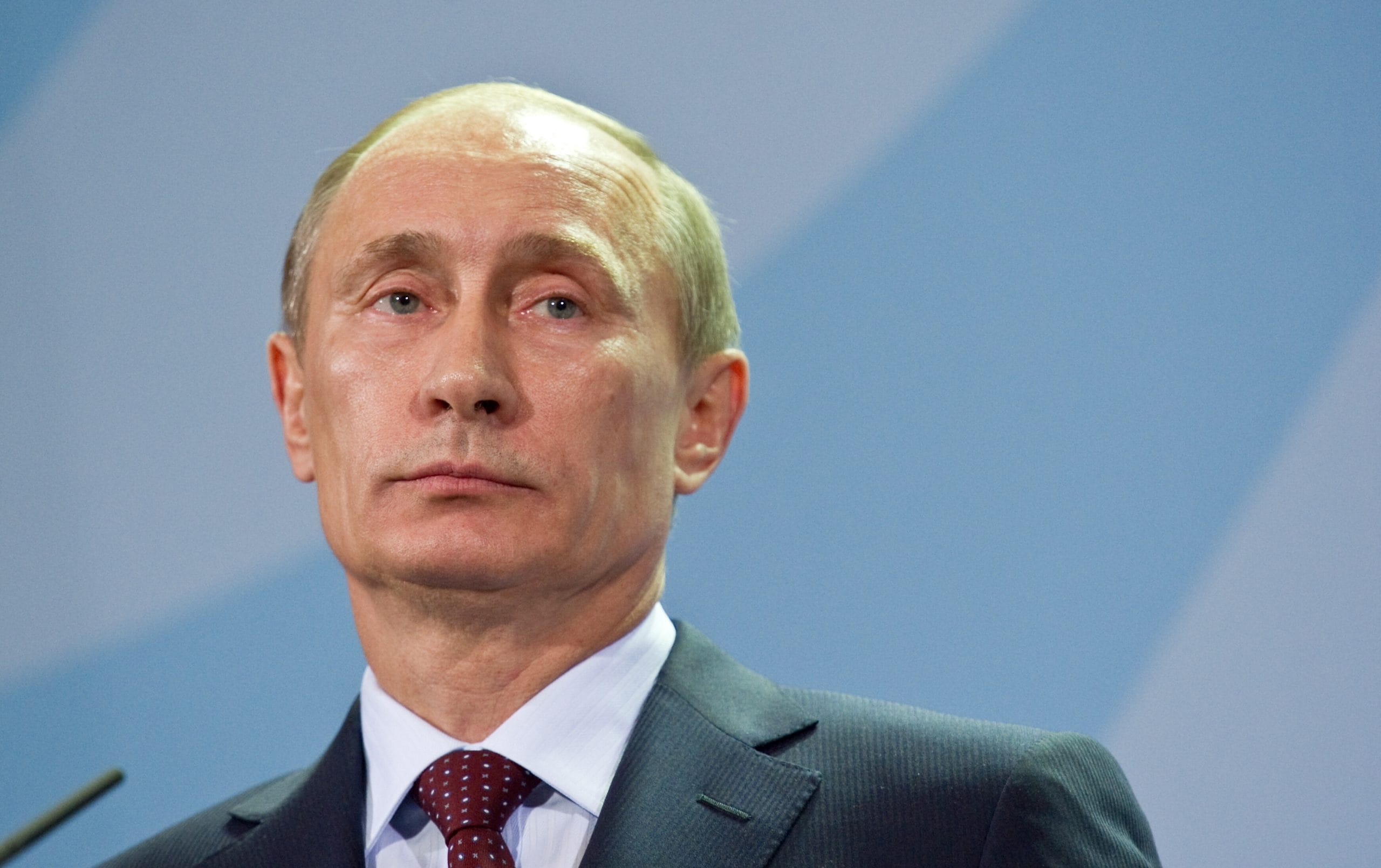 Das Bild zeigt Wladimir Putin