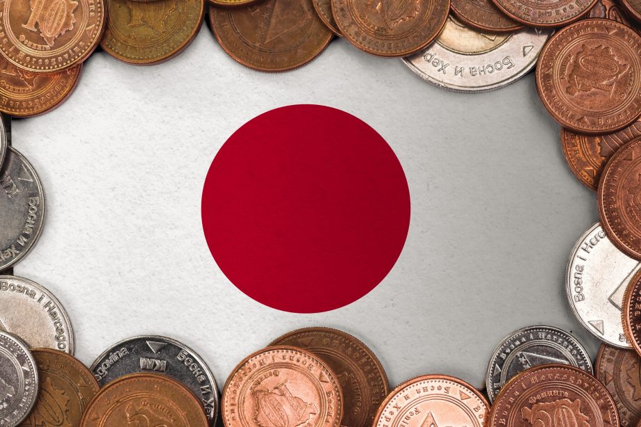 Das Bild zeigt die japanische Flagge