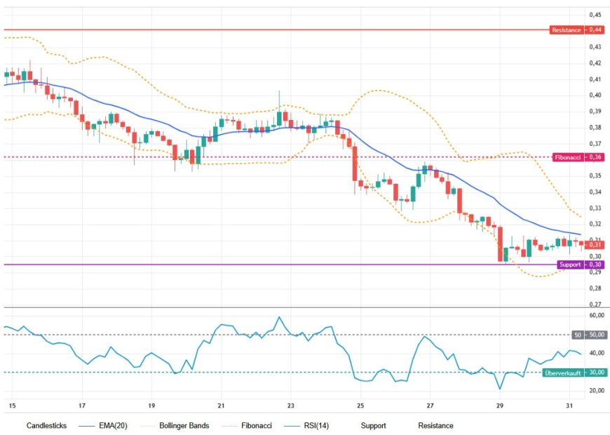 Chart von Worldcoin