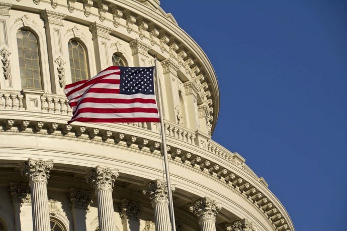 Das Bild eigt das US‑Capitol, in dem über den Clarity ACt abgestimmt wird.