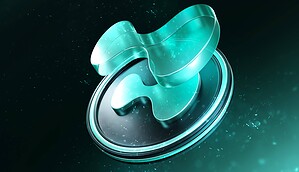 Das Logo von Hyperliquid.