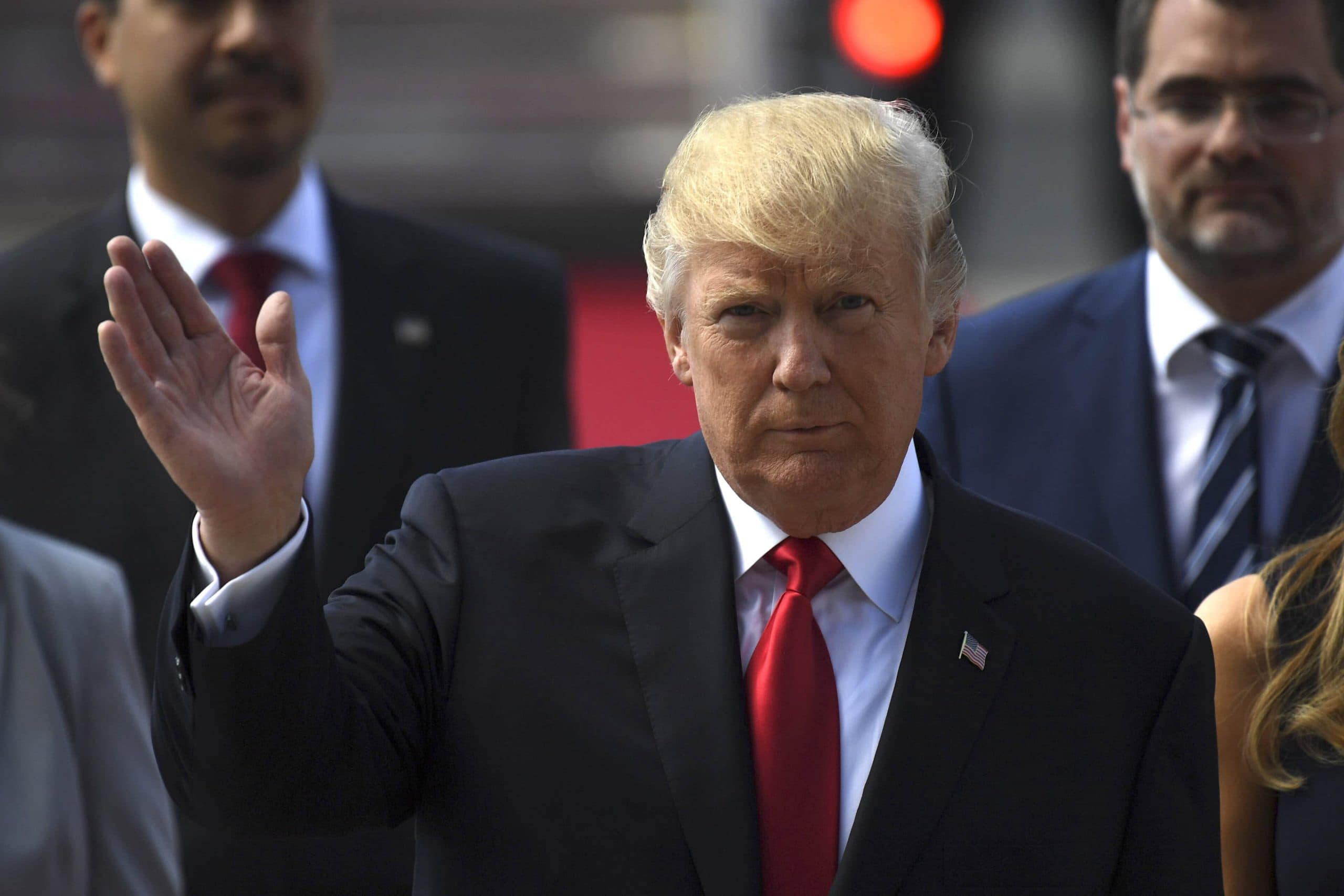 Das Bild zeigt Donald Trump