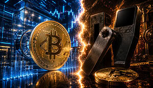 Bitcoin im ETP versus Self Custody I Symbolische Darstellung