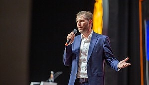 Das Bild zeigt Eric Trump