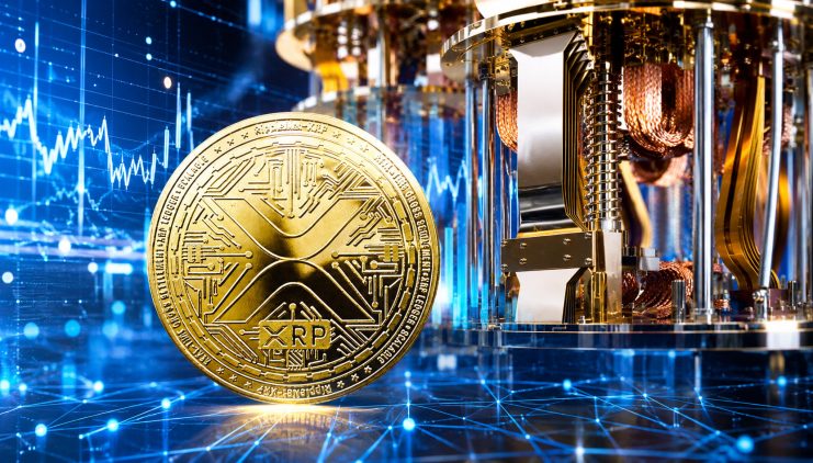 Quantencomputer und XRP-Münze