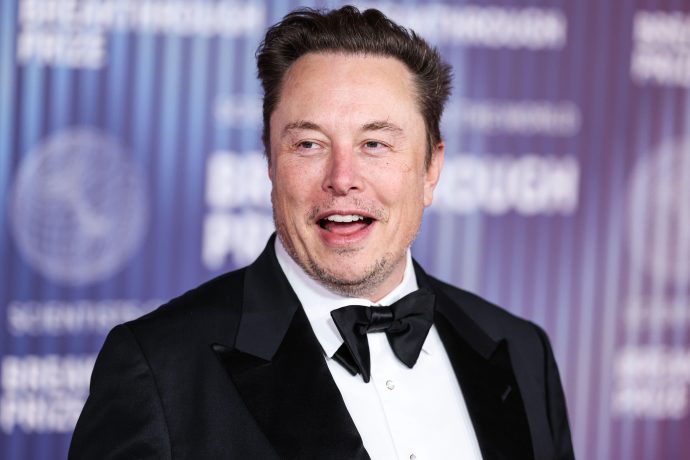 Das Bild zeigt Elon Musk