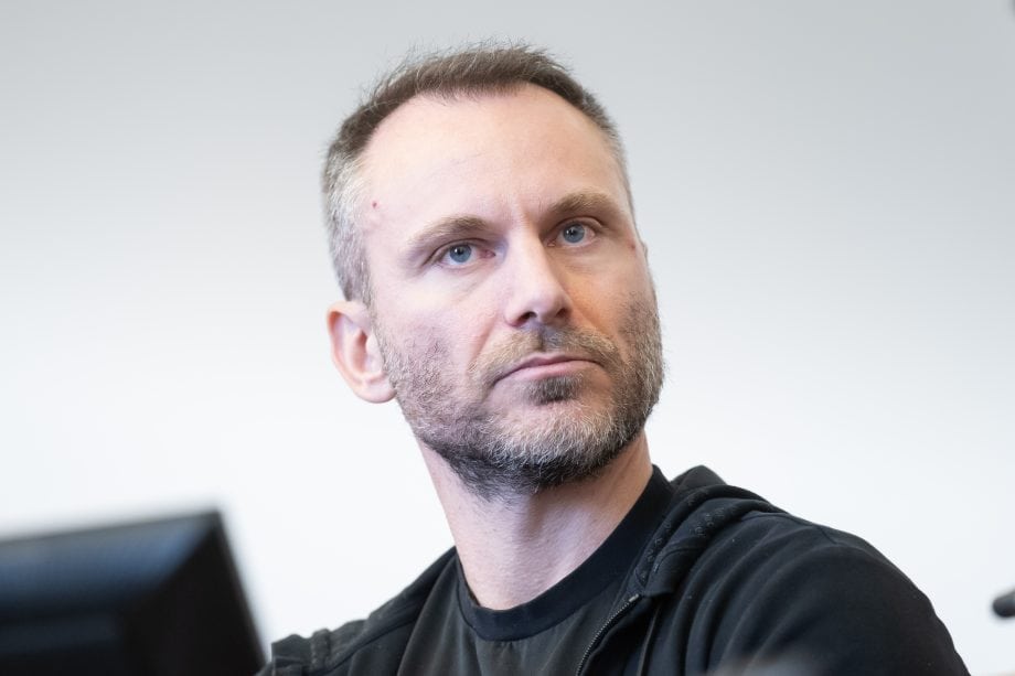 Das Bild zeigt Paolo Ardoino
