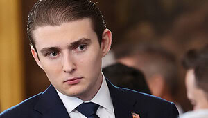 Barron Trump, der Sohn des US-Präsidenten