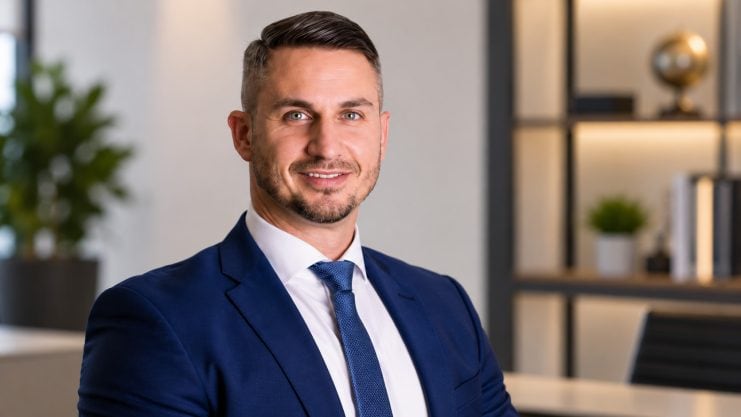 Das Bild zeigt Albert Quehenberger