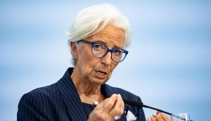 Das Bild zeigt Christine Lagarde