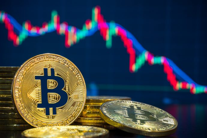 Bitcoin-Münze