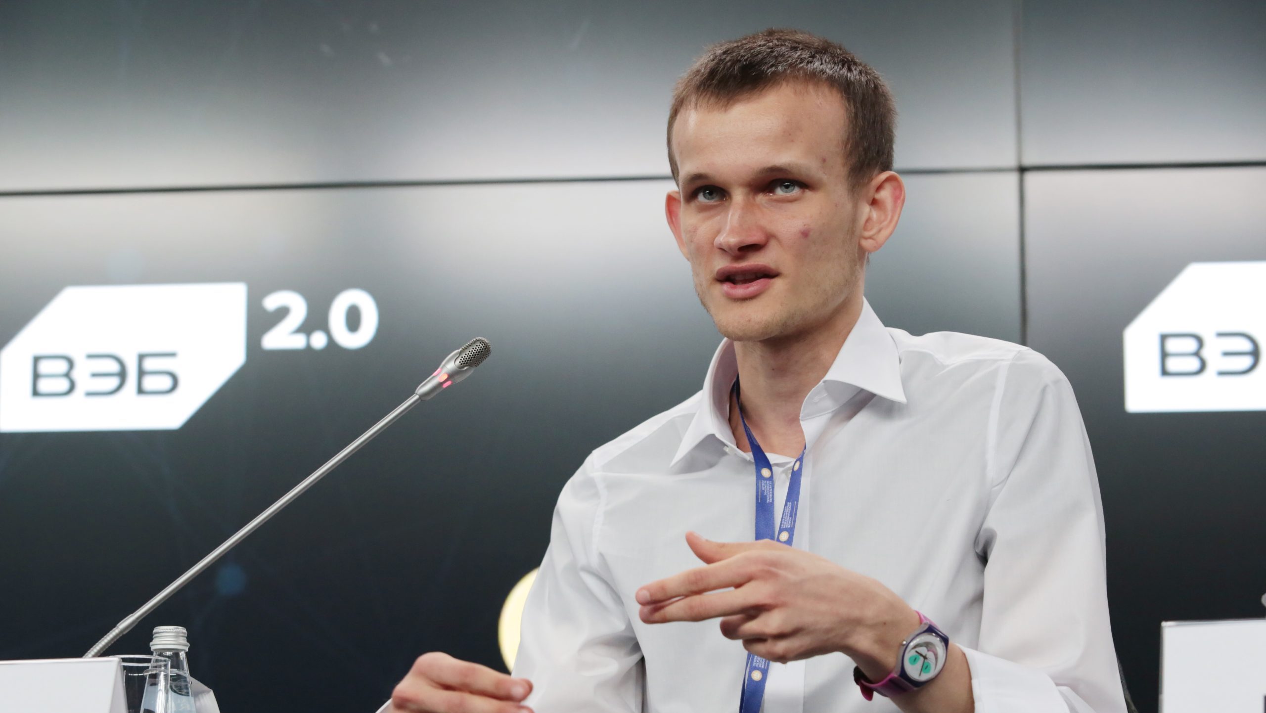 Das Bild zeigt Vitalik Buterin