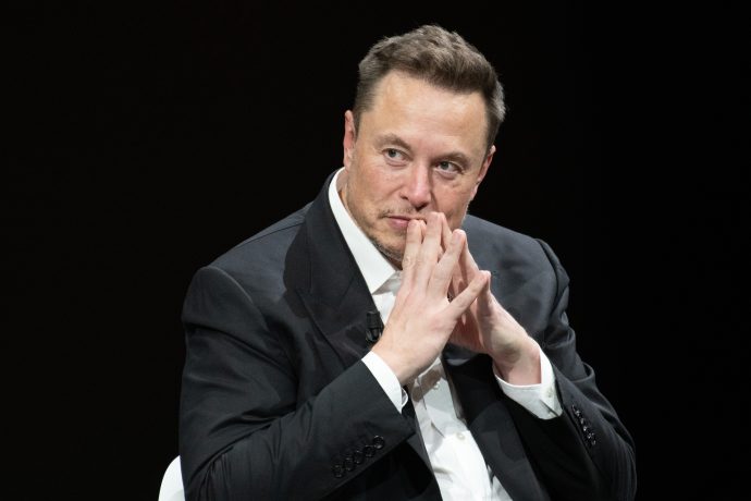 Das Bild zeigt Elon Musk