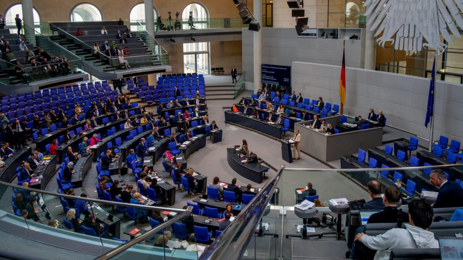 Das Bild zeigt den Bundestag
