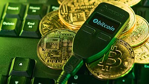 Eine Trezor-Wallet
