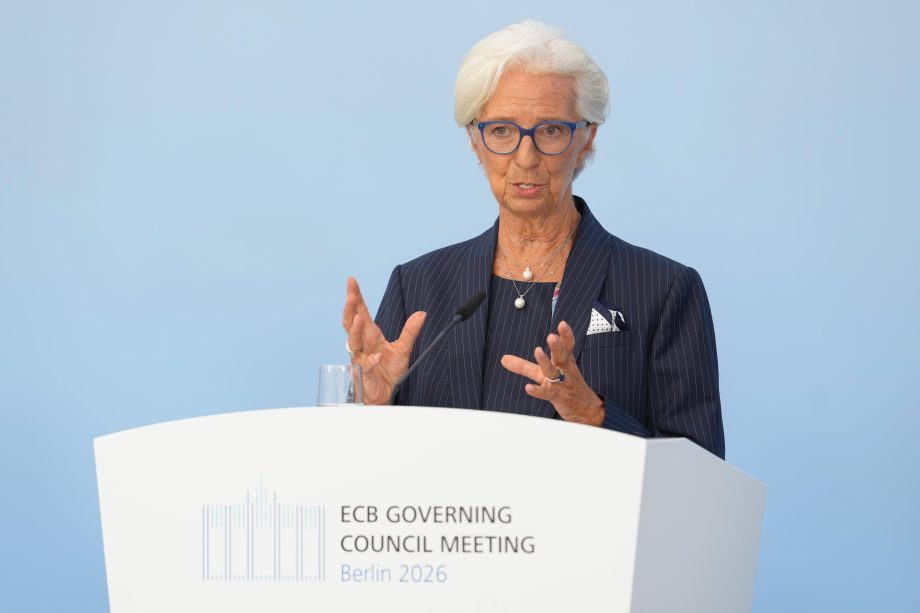 Das Bild zeigt Christine Lagarde