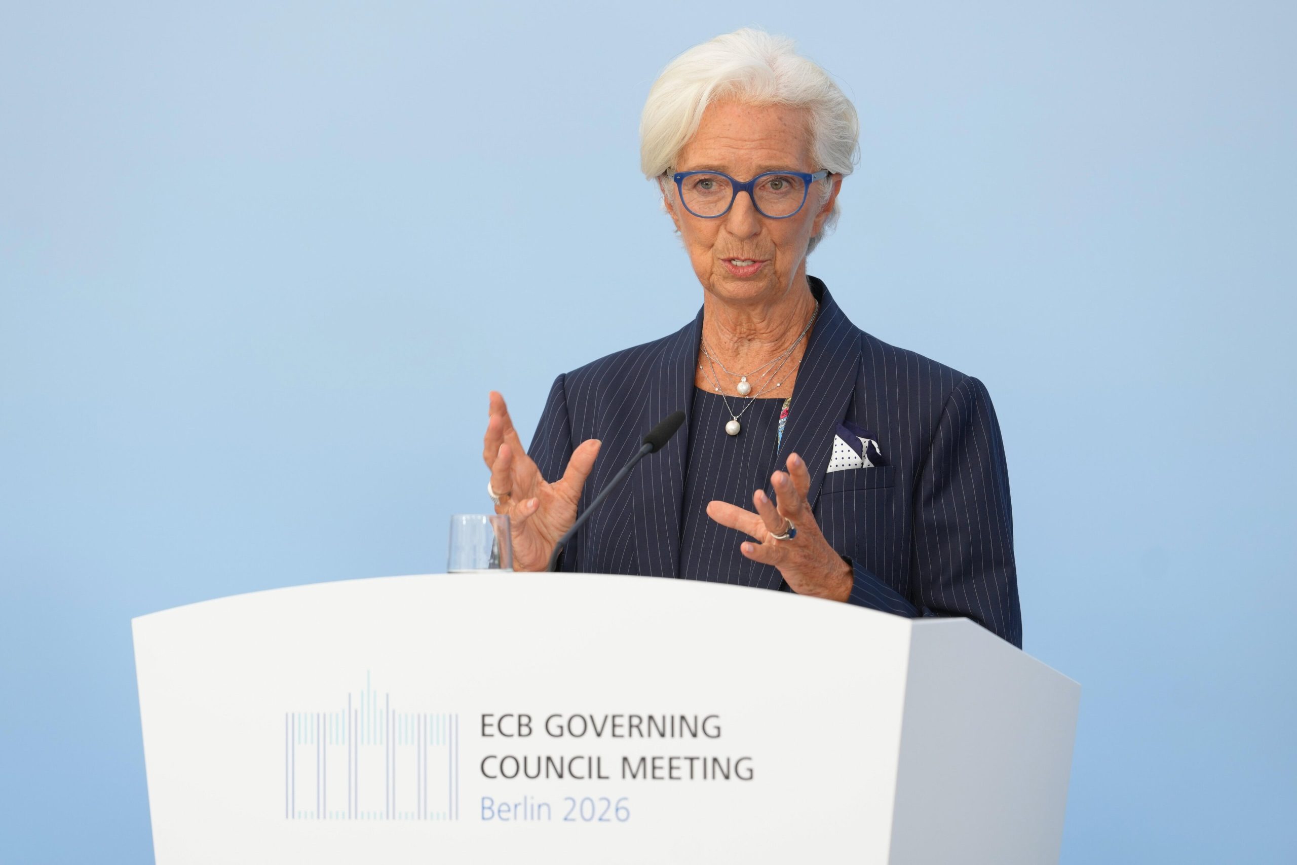 Das Bild zeigt Christine Lagarde