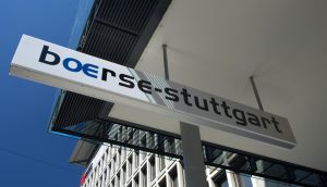 Das Bild zeigt das Logo der Boerse Stuttgart