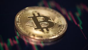 Bitcoin-Münze