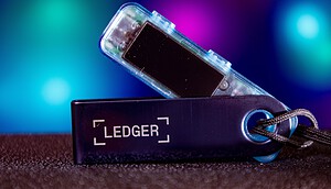 Eine Ledger-Wallet