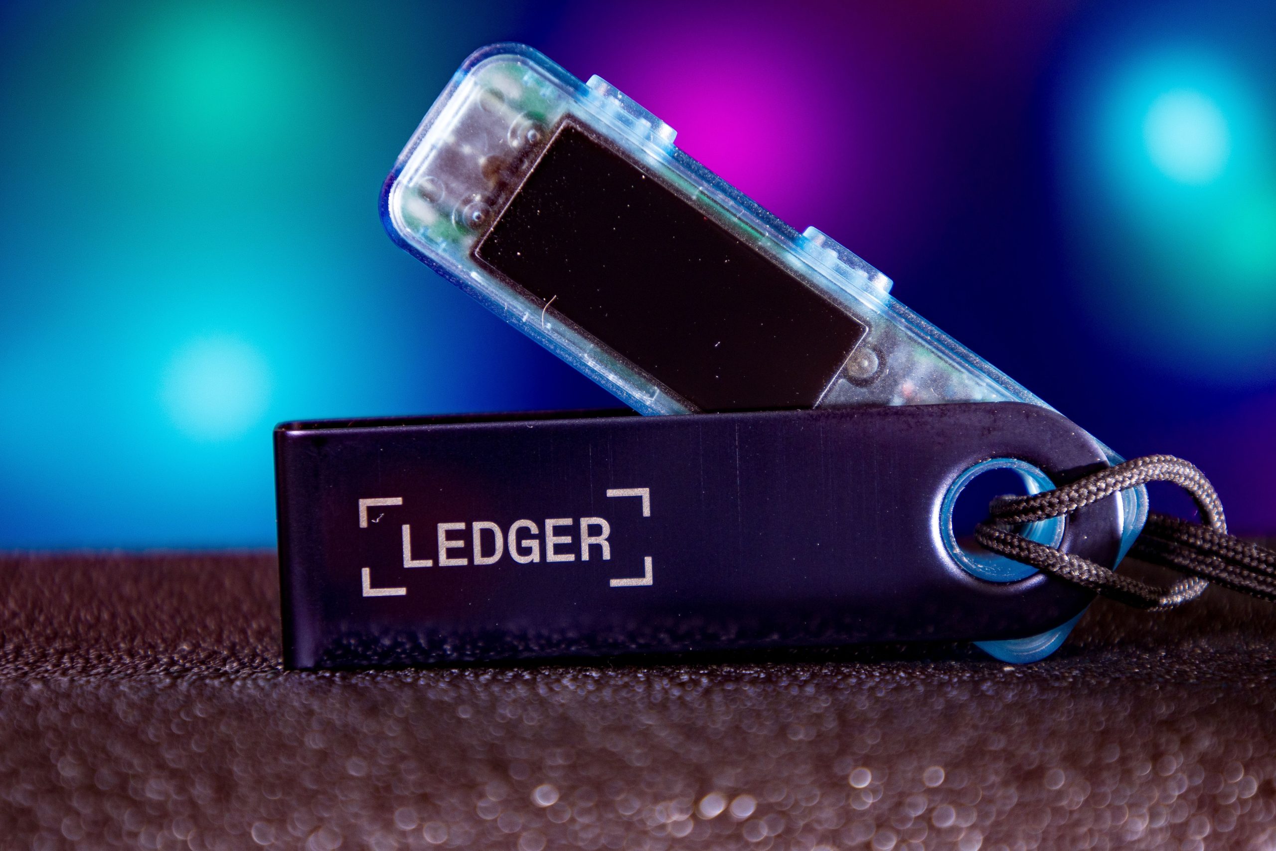 Eine Ledger-Wallet