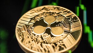 Eine XRP-Münze