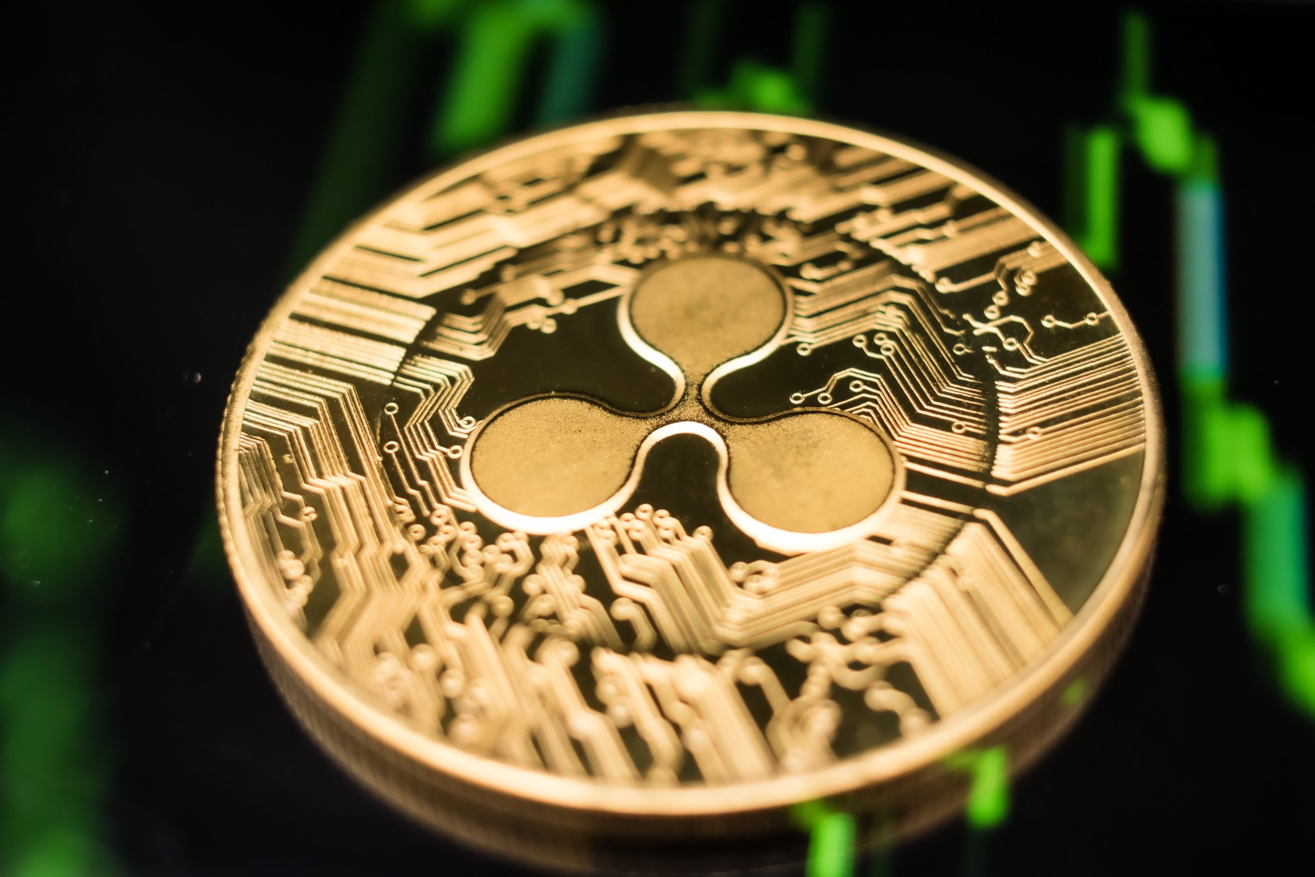 Eine XRP-Münze