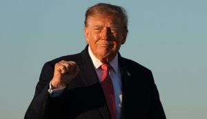 Das Bild zeigt Donald Trump